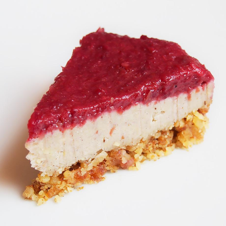 Veganer Kirsch-Käsekuchen