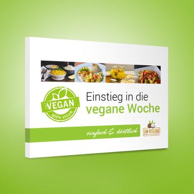 Neues Rezeptbuch - Einstieg in die vegane Woche