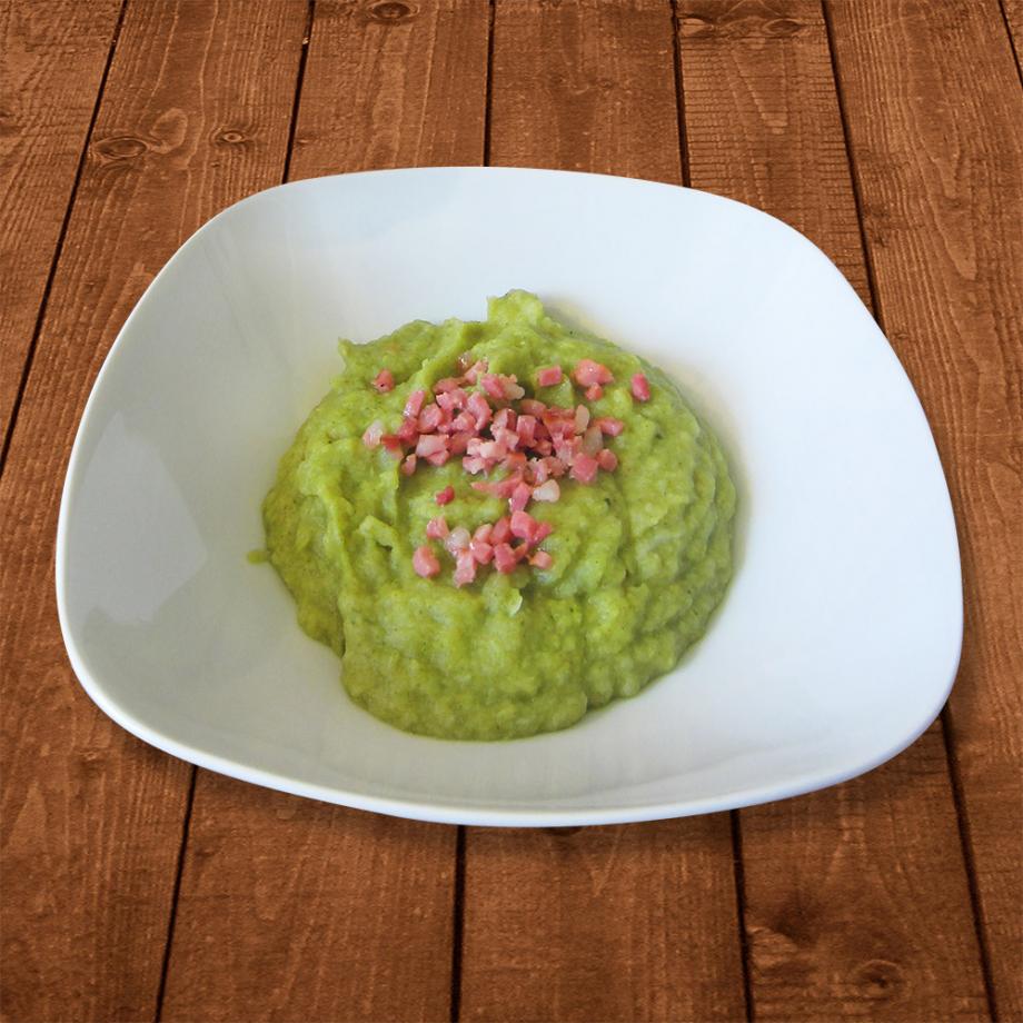 Pastinakenpüree mit Moringa