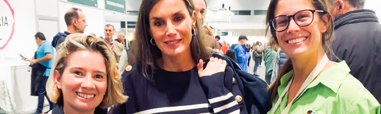 Queen Letizia von Spanien besucht Dr. Goerg