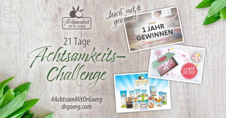 Achtsam mit Dr. Goerg - die 21-Tage-Challenge!