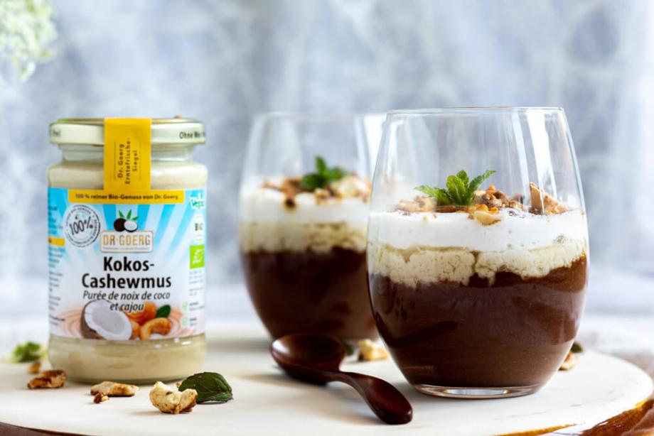 Veganes Mousse au Chocolat