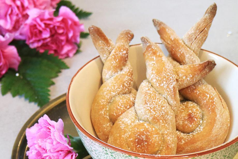 Glutenfreie Hefehasen