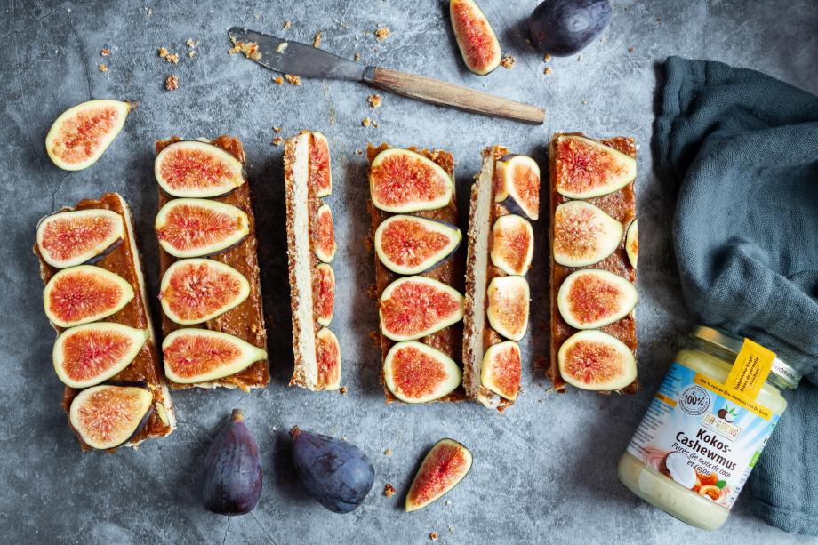 No-bake Feigen-Tarte