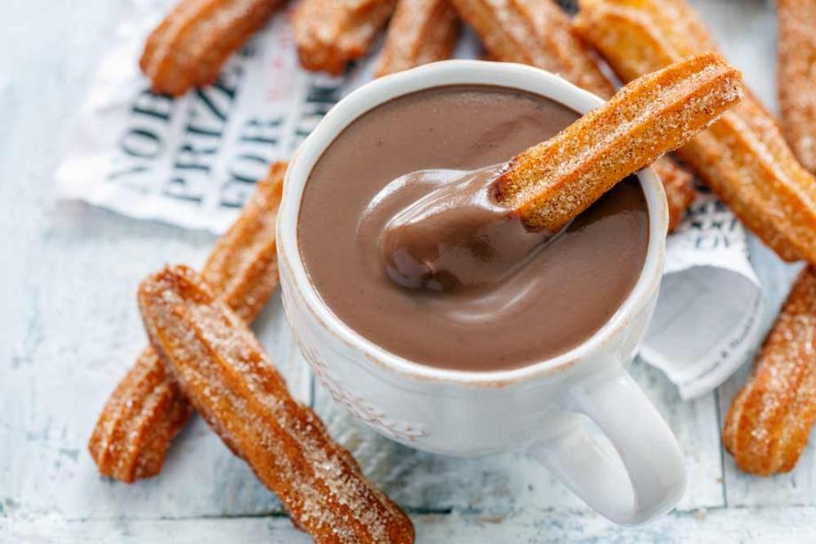 Churros mit Schokosoße