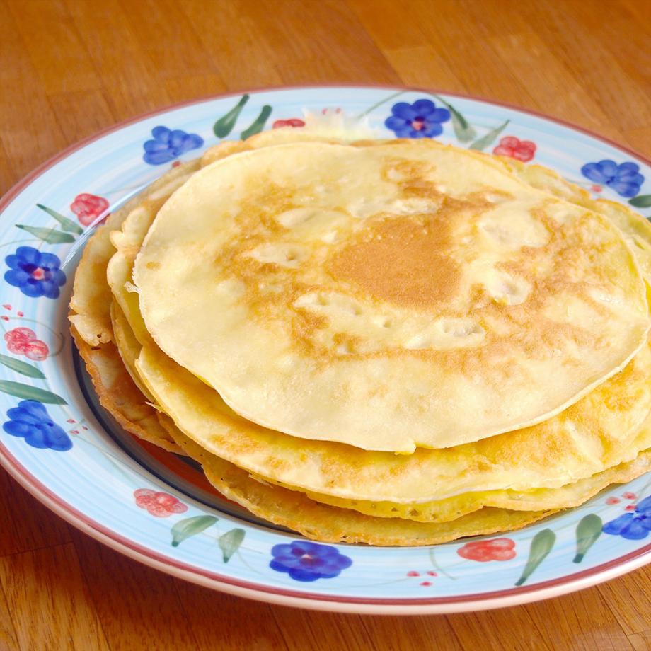 Glutenfreie Kokosmus-Pancakes