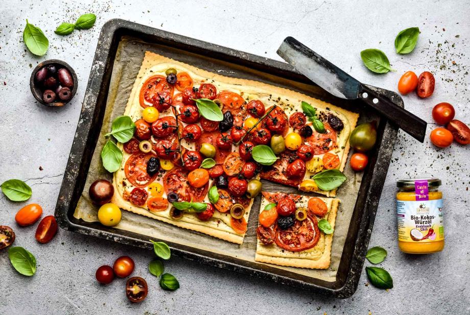 Toskana-Tarte mit Kokoswasser