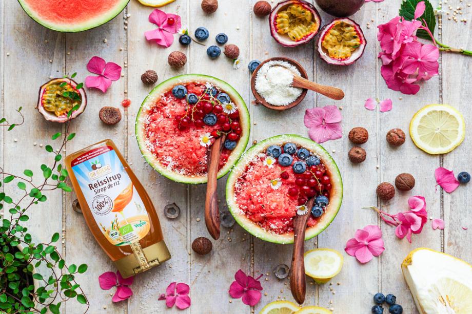 Wassermelonen Slush-Eis aus nur 5 Zutaten
