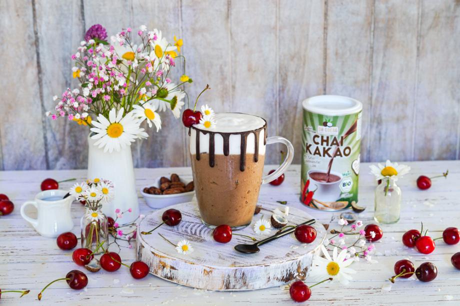 Schokotraum Kirsch-Banane mit Chai-Kakao