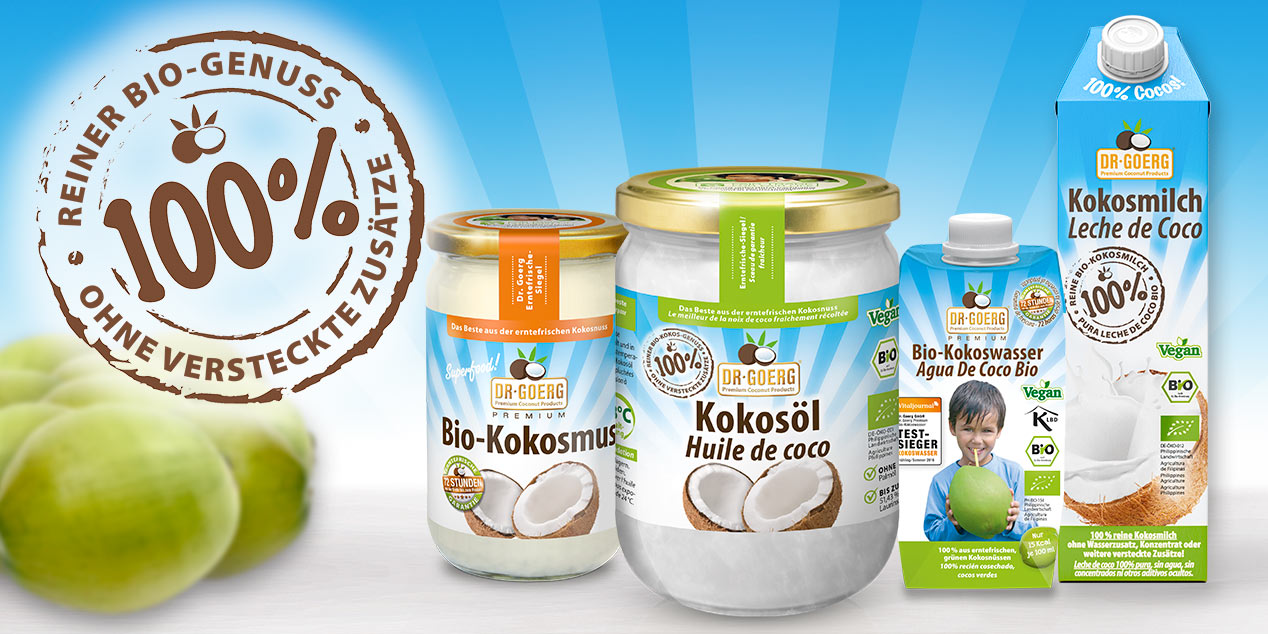 100% reiner Bio-Genuss ohne versteckte Zusätze!